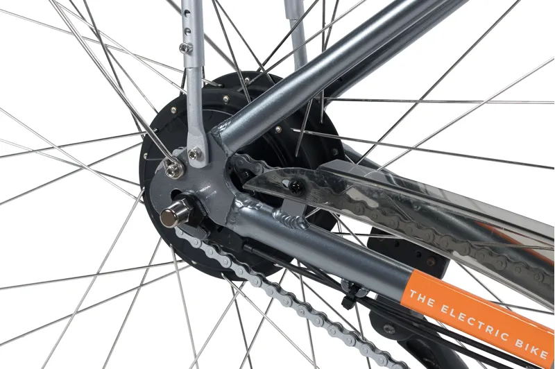 EMU Classic Crossbar 700c Wheel Electric Bike Navy Blue E-Bike-4